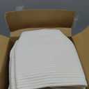 5 Pack White Woven Storage Baskets for Shelves, Decorative Basket Organizer Storage Bins for Toys, Books, Clothes, Closet, Nursery, Bathroom  Cotton Rope Shelf Baskets for Organizing and Decor