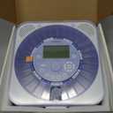 28-Day(1X) Automatic Pill Dispenser  One-Press Daily Dispense (No APP), Easy-to-Use Slide-Door Cup, Sound & Light Alerts, Moisture-Proof Dual Desiccants, Large Compartments for Tablets & Capsules