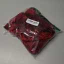 Sparkly Tops for Women Long Sleeve V Neck Ruffle Hem Sequin Shirts Glitter Blouses Evening Party Night (Medium, Burgundy)