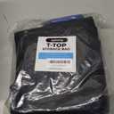 Boat T Top Storage Organizer Heavy Duty Marine Grade 600D Polyester PFD Bag Large Size - T Bag for Life Jackets fits Boat with T-Top Hard Cover