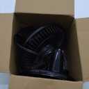 Holmes 6” Personal Table Fan – 2 Speeds, Compact, 15° Head Tilt, Wide-Angle Oscillation, Black