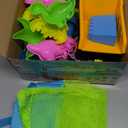 Beach Toys, Sand Toys for Kids Boys and Girls with Dump Truck, Collapsible Bucket, Sand Castle Building kit, Sand Molds, Mesh Bag, Outdoor Toys for Kids Ages 4-8