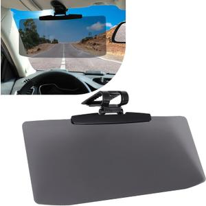 1 PC Sun Visor Extender for Car, Anti-Glare Car Visor Extender Sun Blocker, Polarized Sun Visor, Sunshade Extension Protect from Glare/Ultraviolet Ray/Stray Light/Sun Glare (Black)