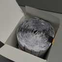 Navona 20Ft x 4 Inch Heavy Duty Hook and Loop Tape with Adhesive, Carpet Anti Slip Rug Gripper, Couch Cushion Grip, Hook and Loop Strips for Home, Office, DIY and Car -Black