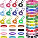 36 Pcs Reflective Puppy Collar and Leash Set, Dog Collar and Leash Adjustable Puppy Collars Quick Release Clip Buckle Dog Collar for Small Medium Dogs Walking Training