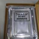 20 Pieces Baking Sheets Baking Tray for Oven Stainless Steel Nonstick Cookie Sheet Baking Pan Toaster Oven Tray 11 x 8 x 0.8 Inch Small Baking Pans Non Toxic and Healthy, Easy Clean, Dishwasher Safe