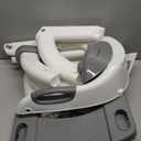 Potty Training Seat, SKYROKU Upgrade Toddler Toilet Seat for Kids Boys Girls, 2 in 1 Potty Training Toilet, Splash Guard Anti-Slip Pad Step Stool,New Sector-Shape Stabilized Base (8899+Grey)