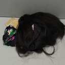 WIGNEE 18 Inches Kinky Straight Headband Wig for Women Yaki Straight Wigs with Black Headband Kinky Afro Wigs For Black Women (1B, 18 Inch)