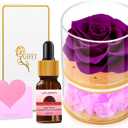 Mother's Day Rose for Mom,Home Scent Rose Real Flower Roses,Birthday Gift for Women, mom/her,Perfect Decoration for Bedroom and Office.