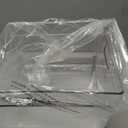 ClearSpace XL Clear Plastic Storage Bins - 2 Pack for Kitchen Cabinet and Fridge Organization