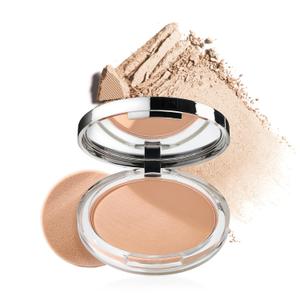 Clinique Stay-Matte Sheer Pressed Powder For Oily Skin Types | Sheer Coverage + Matte Finish | Minimizes Shine