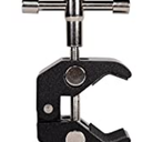 QYXINC 3Pack Super Clamp with 1/4 and 3/8 Thread for Photography,Camera Monitor, Plate Glass,LED Light, Umbrellas,Hooks, Shelves, Cross Bars,Photo Accessories