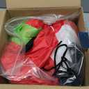 Joiedomi Hanging Christmas Inflatable Climbing Santa, Hanging Inflatable Christmas Decorations with Build-in LEDs, Blow Up Santa Yard Decorations for Xmas Party Indoor, Outdoor, Garden, Lawn Dcor