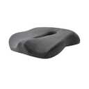 Large Memory Foam Seat Cushion for Tailbone, Coccyx & Pressure Relief  Ergonomic Cushion for Office Chair, Car, Home & Wheelchair  Ultimate Comfort for Long Sitting Hours  Grey (Unisex)