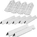 QuliMetal Grill Parts For Weber Genesis II E-410/E-415/E-435, Flavorizer Bars and Heat Deflectors for Weber Genesis II LX E-440 Series, Grill Parts For Weber GS4 66686 66041 66033, 17" Stainless Steel