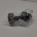 75 Oz (2.2 L) Dumbbell Shaped Water Bottle | Big Capacity | BPA Free | Flip Top Leak Proof lid | 6 Colors (Black)