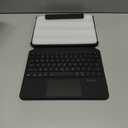 ESR Ascend iPad Pro 11 Inch Case with Keyboard (M5/M4, 2025/2024), Magnetic Detachable Keyboard with Multi-Touch Trackpad, Fully Landscape Stand, Color Backlit Keys, Pencil Clasp, Black