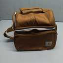 Carhartt Camping Cooler, Worksite Lunchbox, Soft Shell Lunch Bag for Construction Sites, Work and Everyday Use, Brown (One Size (Pack of 1))