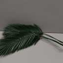 Giegxin 30 Pcs Artificial Palm Leaves for Palms Sunday Large Faux Plants Holy Week Decor Palm Fronds Fake Tropical Tree Leaves for Easter Wedding Jungle Party Decorations(8 x 25 Inch,Green)