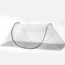 GDSCSKKS 200 * 80 * 56 Large Size nets ，Foldable Mosquito net, Ultra Light pop-up Mosquito net, Portable Camping Tent, Easy and Fast Installation White