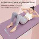 KEEP Yoga Mat 7mm Thick Non Slip - Extra Cushion TPE Exercise Mat for Home Workout & Pilates, Eco Friendly Knee Protection, 72"x24" Large Fitness Mat with Carrying Strap