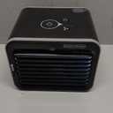 BLACK+DECKER Desktop Air Cooler, Personal Portable Fan with 3-Speeds, Evaporative Air Cooler with 0.5L Water Tank, Air Cooler Fan for Desk, Home, Office, Bedroom, and more, BDMC10B, Black