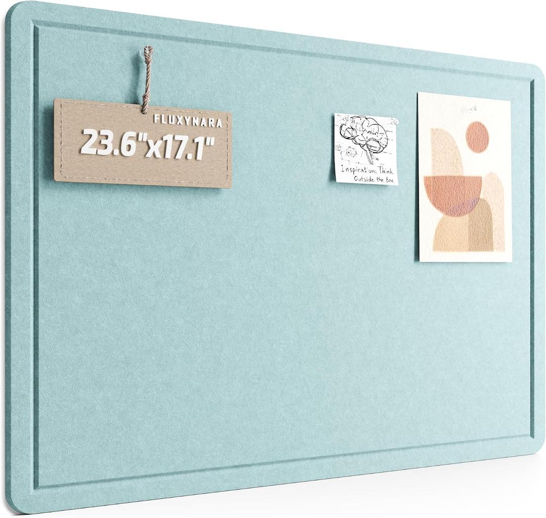 Fluxynara Felt Bulletin Board, 23.6"x17.1", Coastal Dawn