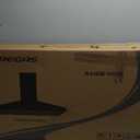 FIREGAS Black Range Hood 36 inch with Ducted Convertible Ductless, Kitchen Wall Mount Chimney-Style Over Stove Vent, 3 Speed Exhaust Fan, LED Lights