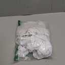 ZERULETS 16 Pairs Toddler Socks Boys Girls No Show Sock Non Slip Low Cut Ankle Kids Socks 2-13 Years (White, 6-8 Years)