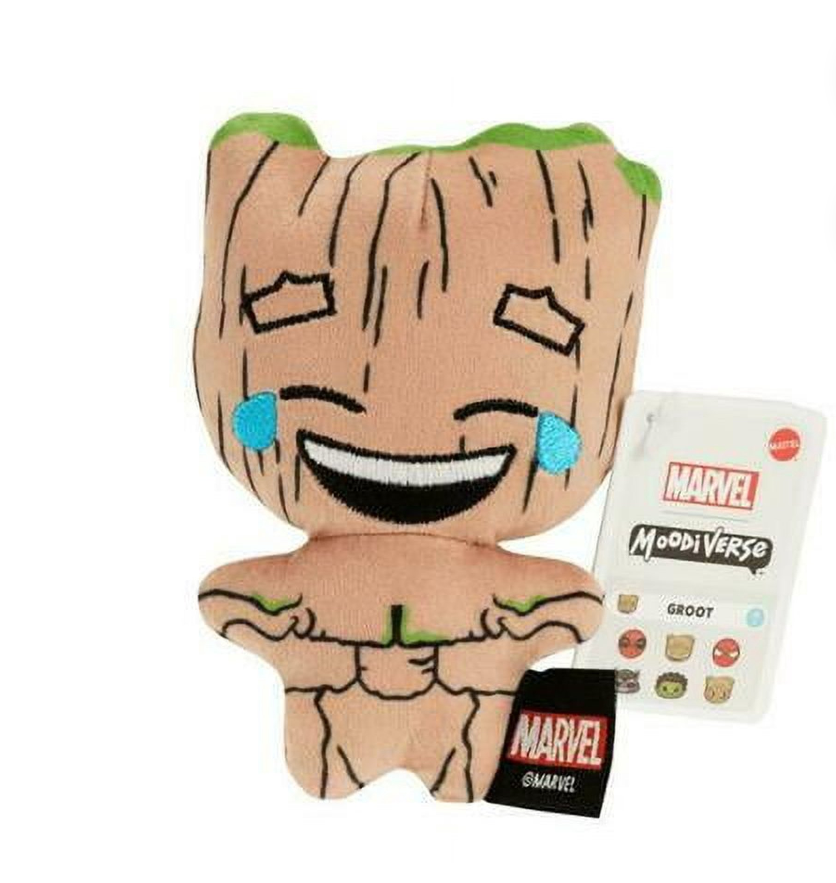 Marvel Moodiverse Groot Mini Plush (Laughing) Pack of 4