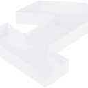 WENPACK 12" Fillable Cardboard Number Shaped Gift Grazing Charcuterie Board Paper Container (1)