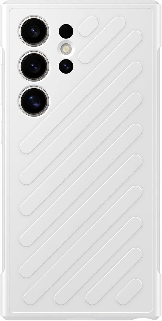 Samsung Galaxy Official S24 Ultra Shield Case, Light Grey