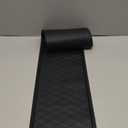 Luxshiny Refrigerator Drip Catcher Tray Black Anti-slip Floor Protector Mat for Fridge Easy to Install Water Spill Catcher for Kitchen Use Safeguards Flooring from Appliance Leaks