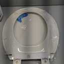 KOHLER 20111-96 Brevia, Slow Close Toilet Seat, Round Toilet Seat, Grip-Tight Bumpers Quick-Attach Hardware, Biscuit