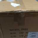 HOMICHEF LARGE STOCK POT 24 Quart With Lid - Nickel Free Stainless Steel Cookware Stockpot 24 Quart - Healthy Cookware Polished Stockpots - Heavy Duty Induction Pot Soup Pot With Lid