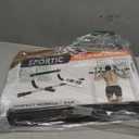 Upgrade Pull Up Bar for Doorway - Max Capacity 330 lbs, Portable Upper Body Workout Bar for Strength Training (Black)