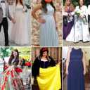 VanRose Women's Ankle Length Petticoat Bridal Wedding Slip Hoopless Crinoline Underskirt (White, XL)