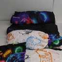 NTBED Game Console Comforter Set for Boys Girls Kids Space Universe Gaming Geometric Lightweight Microfiber Gamer Bedding Sets (Multi, Twin 5Pcs) (Yellow)