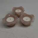 VOHO Pink Flowers Candles for Women, Funny Candles Gifts for Flower Lovers, Mother, Daughter, Girls Friend at Birthday, Christmas, Pink Scented Candle Gifts for Wife Anniversary(3 Pack, 3 Fragrances) (Set of 3)