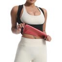 JBT Sauna Suit Sweat Vest for Women Weight Loss Waist Trainer Sweatsuit Vest Workout Tank Top Fitness Body Shaper XXL