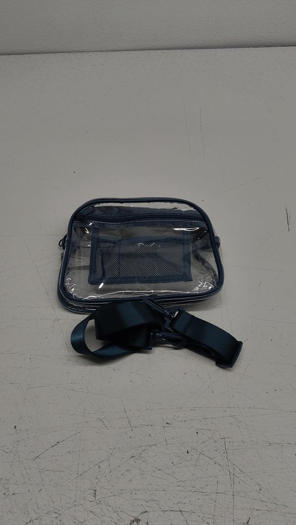 Busiuw Clear Bag for Stadium Events 12x12x6 Clear Purse for Women Crossbody Bag for Concerts Sports Festivals