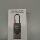 Tire Inflator Portable Air Compressor, 150 PSI Air Pump with Digital Pressure Gauge, LED Light and Auto Shut-Off Function, Cordless Air Compressor for Car, Motorcycle, Bicycle, Ball (Dark Grey)