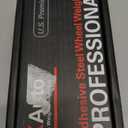 CKAuto 1/4oz, 0.25oz, Black, Adhesive Stick on Wheel Weights, EasyPeel Tape. Cars, Trucks, SUVs, Motorcycles, Low Profile, 60oz/Box, U.S. OEM Quality, (240pcs)