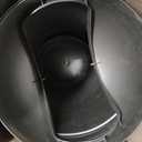 Umbra Venti Trash Can, Swing Top Lid Kitchen Garbage Can, 16 Gallon, Pewter