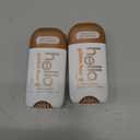 hello Golden Hour Aluminum Free Deodorant for Women and Men, 72-Hour Deodorant, Only 9 Ingredients, Baking Soda Free, Enriched with Shea Butter, Vegan, 2.6 oz Stick Deodorant (2 Pack)