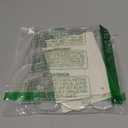 2 Pack 5x7 Acrylic Frame, Clear Magnetic Picture Frames, Scalloped Lucite Plexiglas Floating Photo Frame for Tabletop Vertical and Horizontal Display