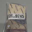 Caterlove Women's High Waisted Seamless Underwear No Show Wave Edge Bikini Panties Full Coverage Hipster 6 Pack (Large)