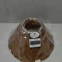 FenchelShades.com Lampshade 4" Top Diameter x 13" Bottom Diameter x 9" Slant Height with Washer (Spider) Attachment for Lamps with a Harp (Paper Oiled Kraft)
