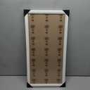 11x22 Wood Frame White, Modern Natural Woodgrain 22x11in Picture Frame, Rustic Wooden 11 x 22 inch Gallery Wall Photo Poster Frame with HD Plexiglass, Horizontal Vertical Wall Mounting Display 1pcs 