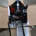 100 FT x 1/2" Auto Feed Drain Cleaner Machine with 250W Motor, Portable Sewer & Plumbing Snake Auger with 8 Cutters and Air-Activated Foot Switch, Fits for 1 in to 4 in Pipes